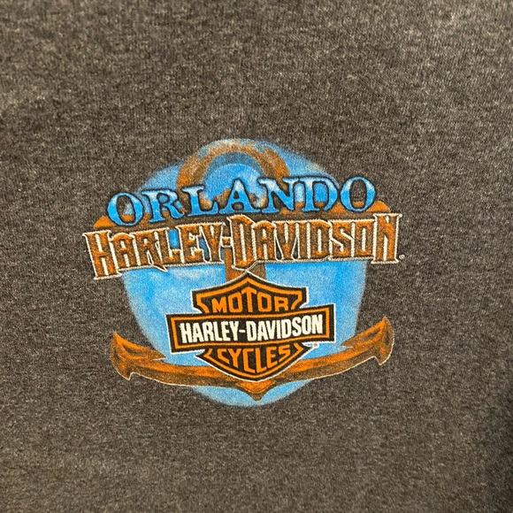 Harley Davidson Orlando Tshirt - Picture 2 of 4